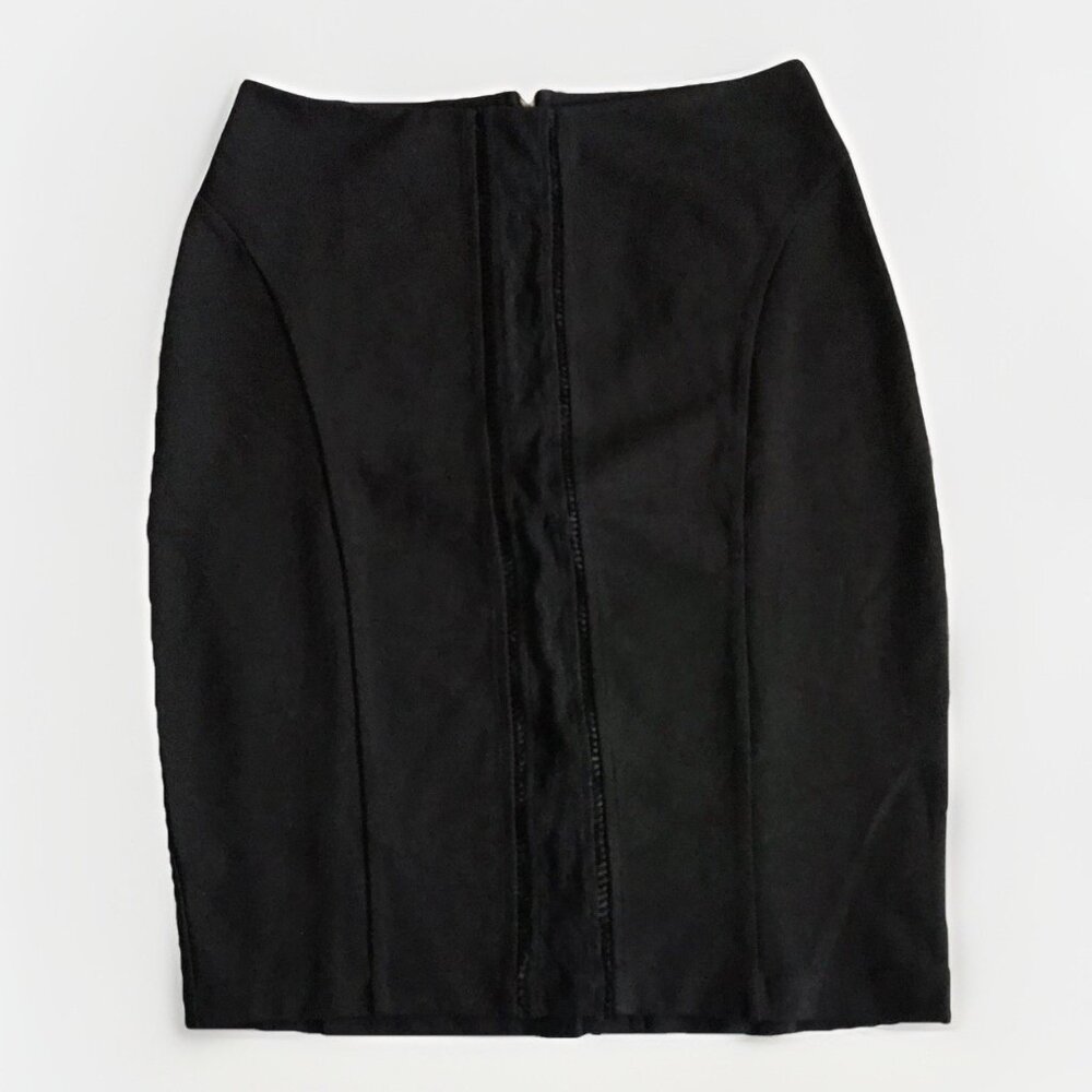 Guess Women's Black‎ Pencil Skirt Stretchy Size Medium